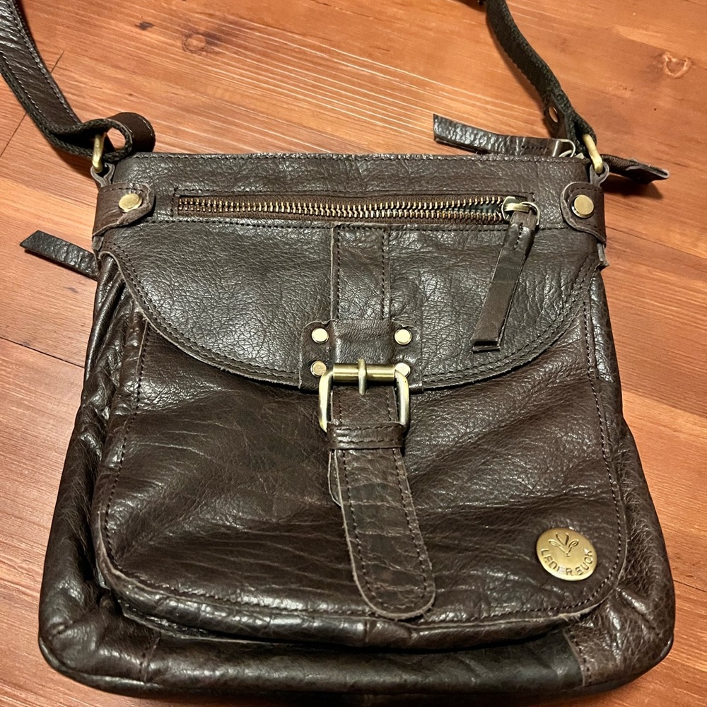 Lederbuck leather  shoulder bag handbag purse